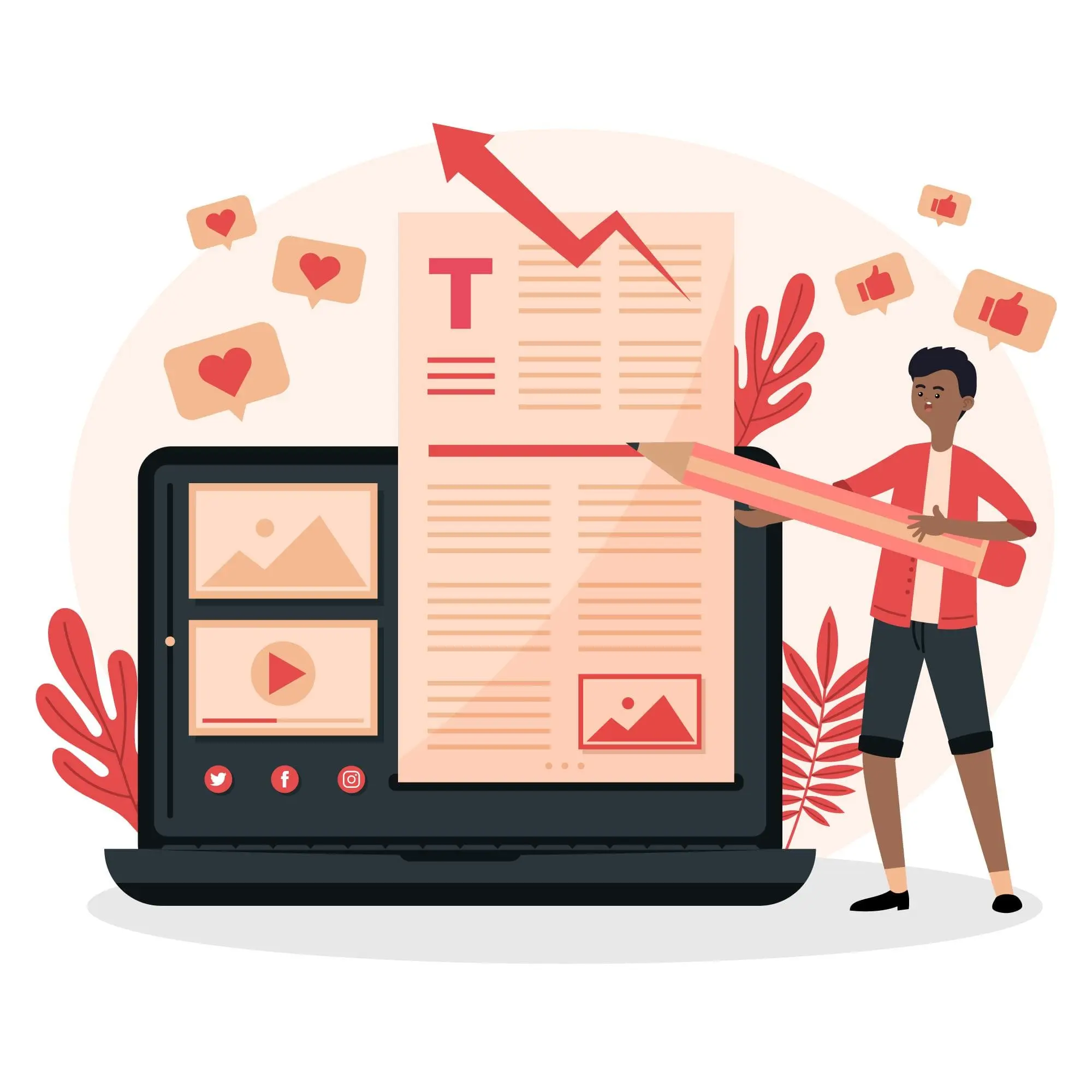 تقديم محتوى قيم